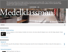 Tablet Screenshot of medelklassman.se